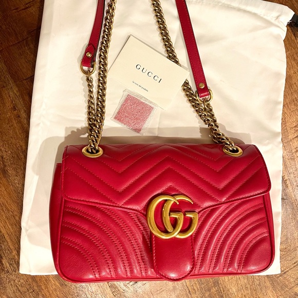 Gucci Handbags - GG Marmont matelassé calfskin